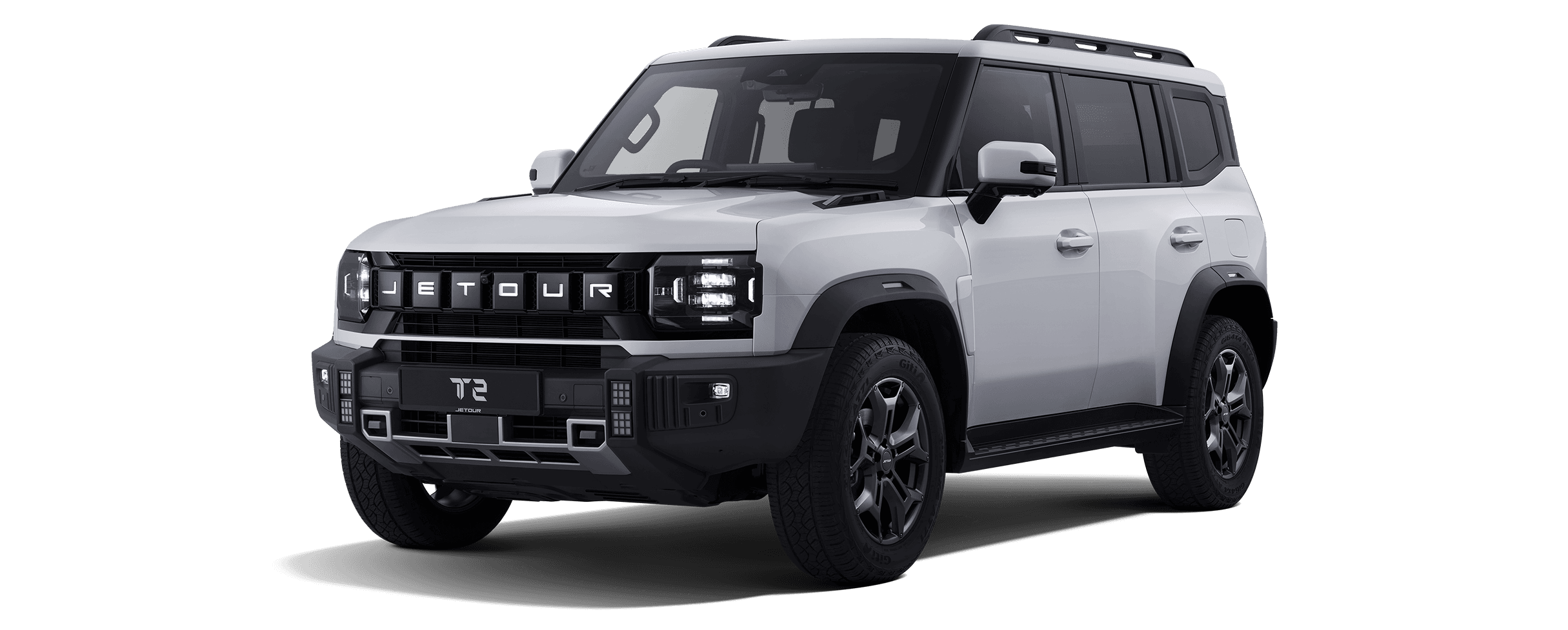 Jetour T2 khaki white