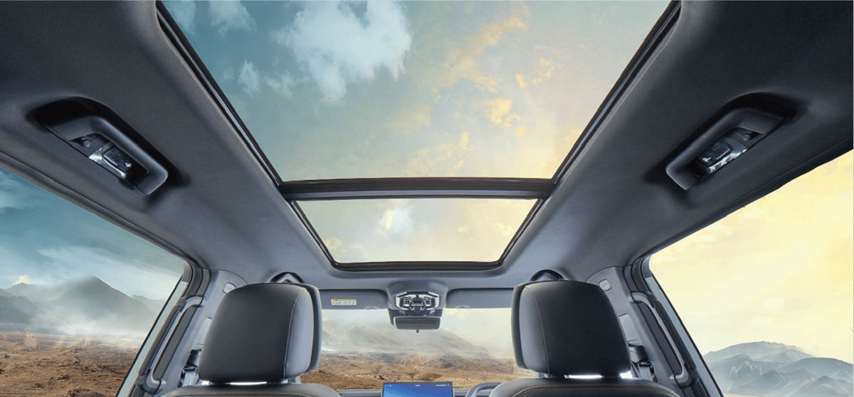 Jetour T2 sunroof