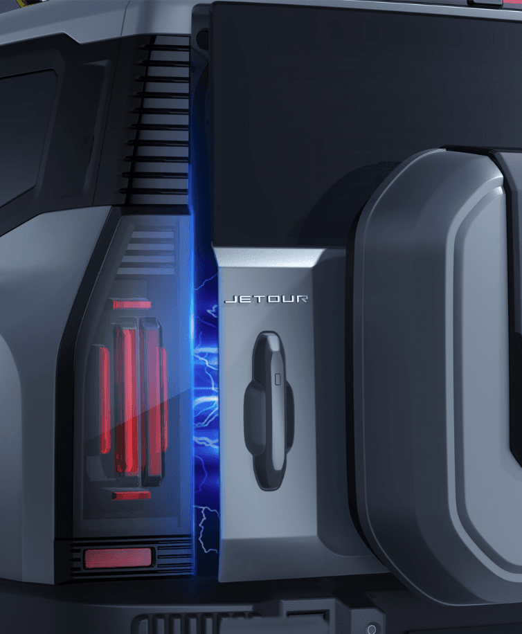 Jetour t2 rear door suction